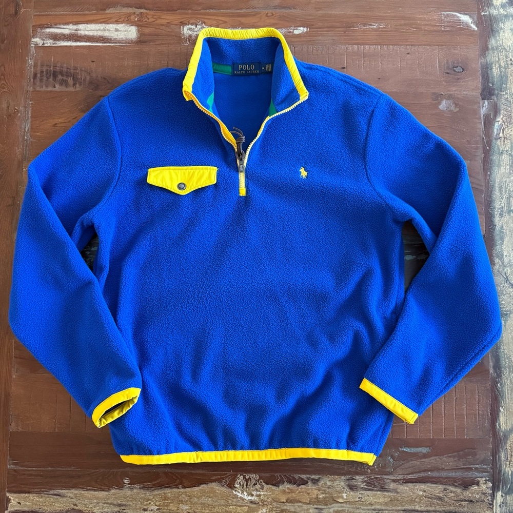 POLO Ralph Lauren 1/2 Zip Pullover!   M